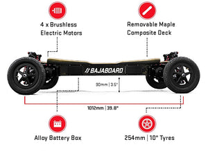 BajaBoard G4X | 4WD Offroad E-Board
